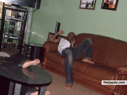 me chillin at home