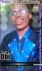 Joel Obi, a Gospel Songwriter/Lead Singer/Instrumentalist/Creative Writter.