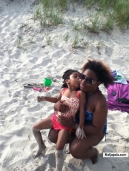 my babygirl  and i