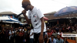 Alaibe on stage