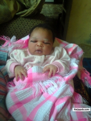 she is named selimat.may almighty Allah give her long live and prosperity.
Amen