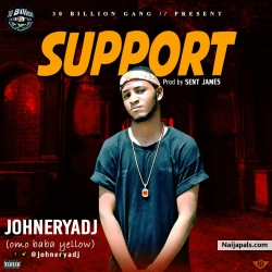 Support By JohneryAdj OmobabaYellow