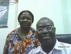 OlufemiLawrence and wife