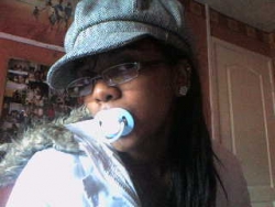 me b4 i cut my hair