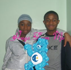 me & bro