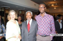 me and kofi annan and wife