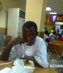 i was in a fast food centre