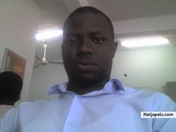 at the office