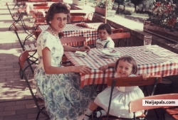 GERMANY, WITH MY MAMA AND BABY SISTA, LOL