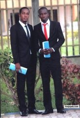 with Chuma, On my Project Defence Day
