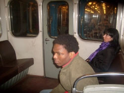 Inside metro