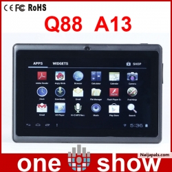 nice cheap tablet Tablet Allwinner A13 Cheapest!! Q88 Table PC 512MB/4GB 7 inch Capacitive Touch Screen Android Tablet