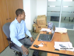 at work