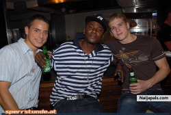 in da club with Mario, Me, Juergen