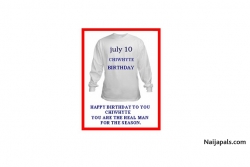 on my birthday
