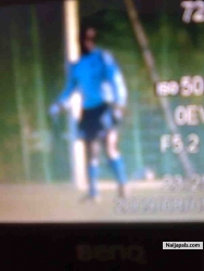 in one of my football march