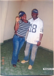 d owner of d hand....[me and kc]