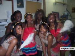 me and my dance groups igbo traditional dance in canada