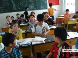 chinese friends in the school.