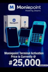 140k weekly target   25,000 only (caution fee and insurance fee)  Moniepoint POS machine is available in both android and button for just 25,000 only    Very strong network Reliable and fast Good customer support Good charges rate Check network Check balance Withdraw and Transfer Bill payment Airtime Data  Location is Owerri and we deliver nationwide  Contact: 08167562606