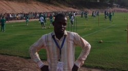 At Super Eagles Training in Sekondi, Ghana