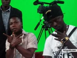 Walexy and Yomi_Blaze on #GalaxyTv show... Eyin temi no time to waste at all noe!
