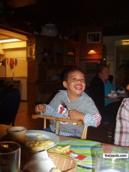 anthony's first meal