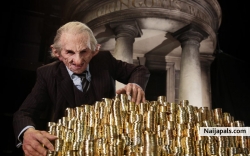the gate man at the bank. thats why he has to be ugly, because money has a purpose which means it could be beautiful. you would not necessarily see him! but he is here!