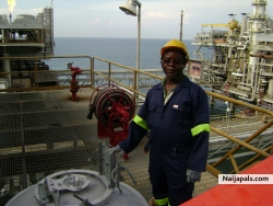 me, myself and i,  installing a microwave radios at the offshore rigs