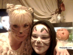 me and neice courtney halloween 2012