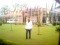 I enjoyed ma visit to Obudu Cattle Ranch, Cross River State... Afront the reception hall