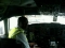 In the cockpit of an Aero contractors B737-400