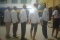 Ocheze and his boys in a white wedding