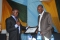 AWARDING A CERTIFICATE TO ICAN REP. AT THE ACCOUNTING STUDENTS SEMINAR LED BY ME