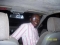 in the car