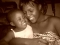 enjoying my moment with my kid