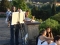 i was painting Florence view, from Mike Angello's hill, Florence, Italy.