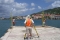 Land surveyor at work
