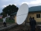 working on a internet satallite dish