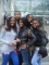 me and my gurls........am da one in da leather jacket...
