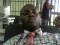 at office relaxing