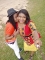 Just I and lovely sister on Easter grooves