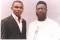 In a friends wedding,with my business partner