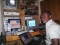 me in my studio