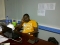 At work