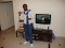 at home