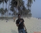 Me at de beach