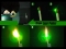 Some amateur astronomers and small observatories have Green Laser Pointer 2000mw fixed telescopes in use.   http://www.buylaserpointer.com/green-laser/p-10.html   http://www.buylaserpointer.com/green-laser/p-25.html 