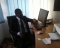 Mr chiller chilling in the office