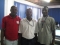 with some african friend